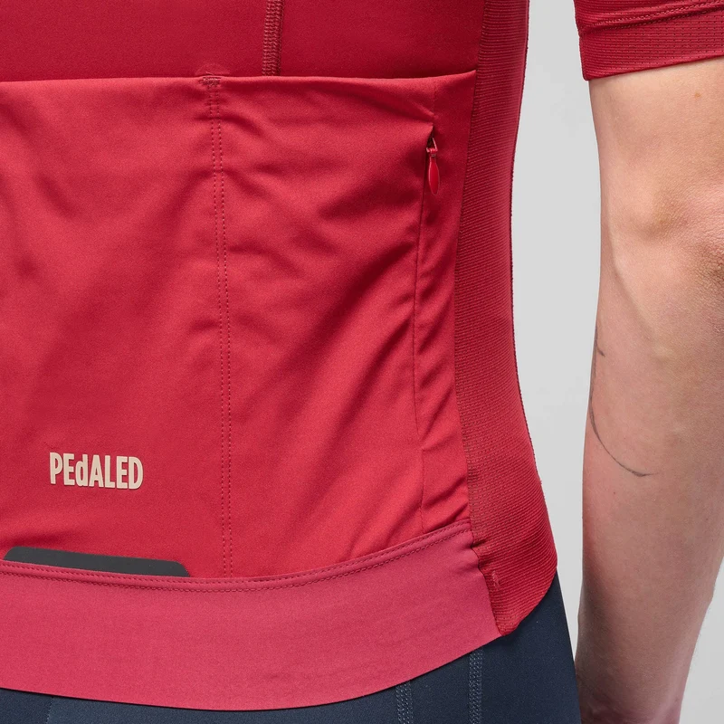 Maglia donna Pedaled Element Mesh - Rosso