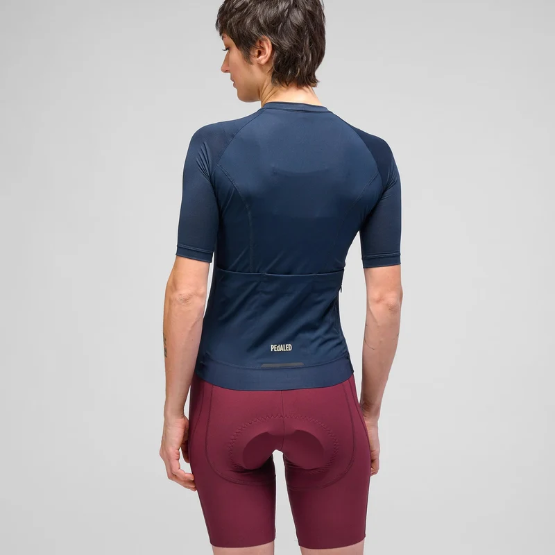Maglia donna Pedaled Element Mesh - Blu