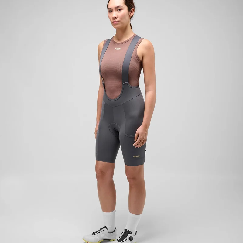 Salopette donna Pedaled Odyssey Training - Grigio