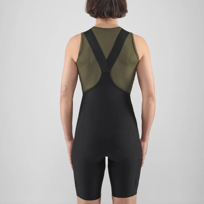 Salopette donna Pedaled Odyssey Training - Nero