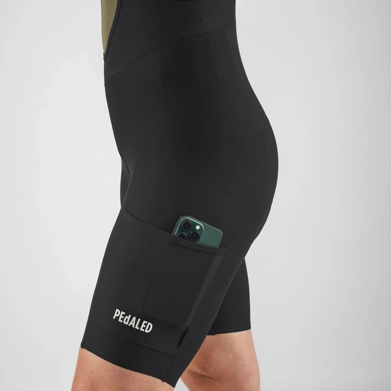 Salopette donna Pedaled Odyssey Training - Nero