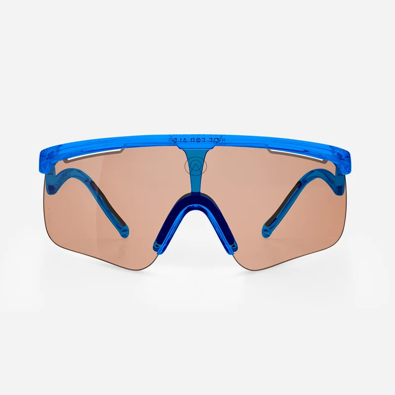 Occhiali Alba Optics Delta - Blue Glossy Vzum Salmon