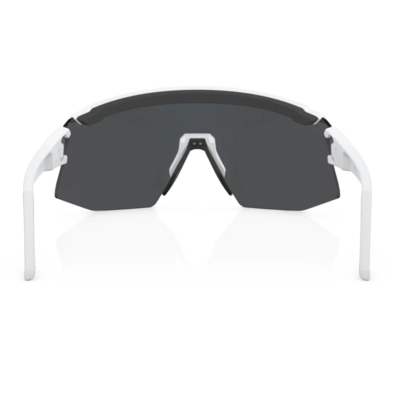 Occhiali Bliz Breeze - Matte White Smoke Blue
