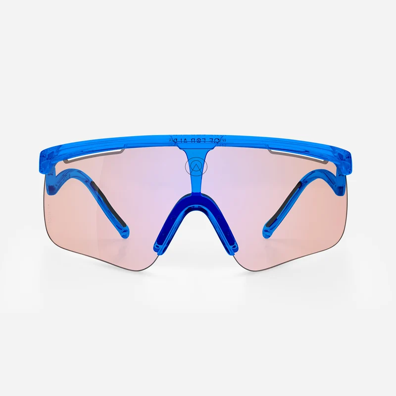 Occhiali Alba Optics Delta - Blue Glossy Vzum F-Lens Flamingo
