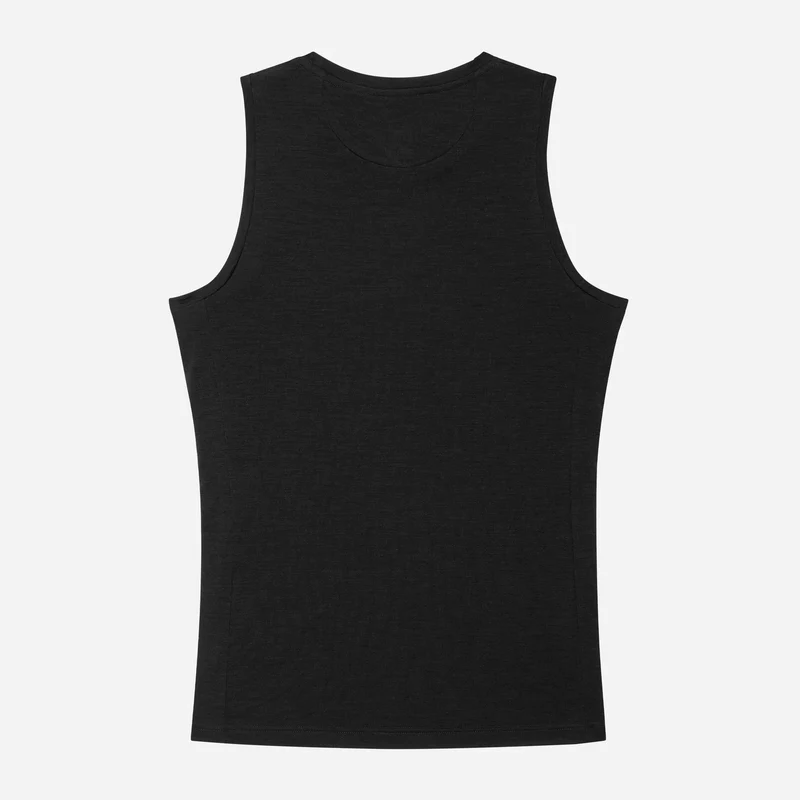 Maglia intima senza maniche Pedaled Element Merino - Nero