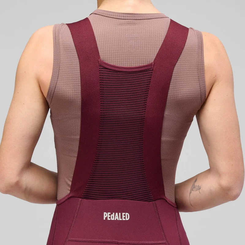 Salopette donna Pedaled Element - Bordeaux