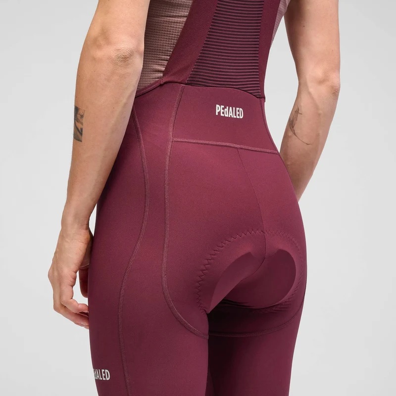 Salopette donna Pedaled Element - Bordeaux