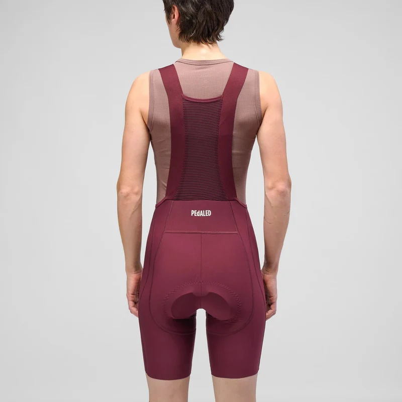 Salopette donna Pedaled Element - Bordeaux