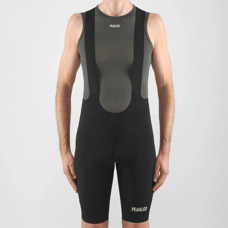 Salopette Pedaled Element Lightweight - Nero