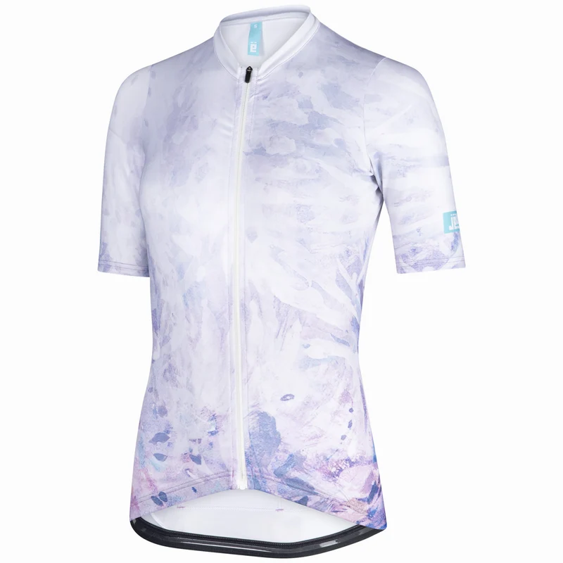 Maglia donna Jëuf Essential Road Peakock - Bianco