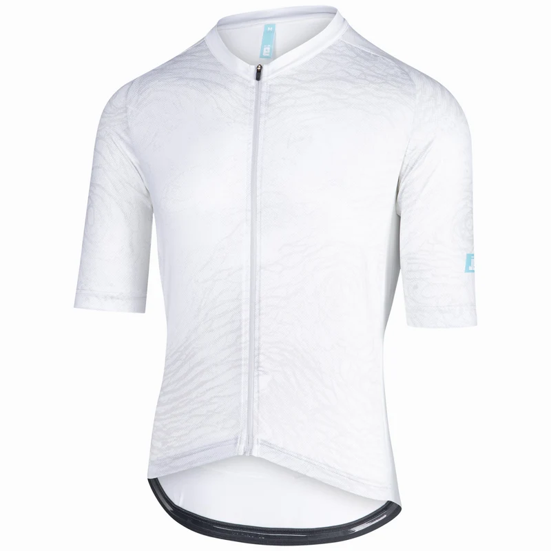 Maglia Jëuf Essential Road Mountains - Bianco