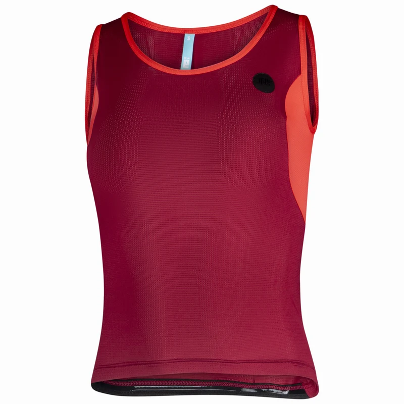 Maglia donna senza maniche Jëuf Train - Bordeaux