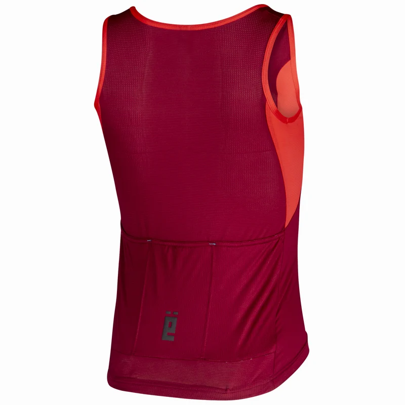 Maglia donna senza maniche Jëuf Train - Bordeaux