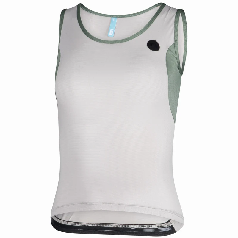 Maglia donna senza maniche Jëuf Train - Beige