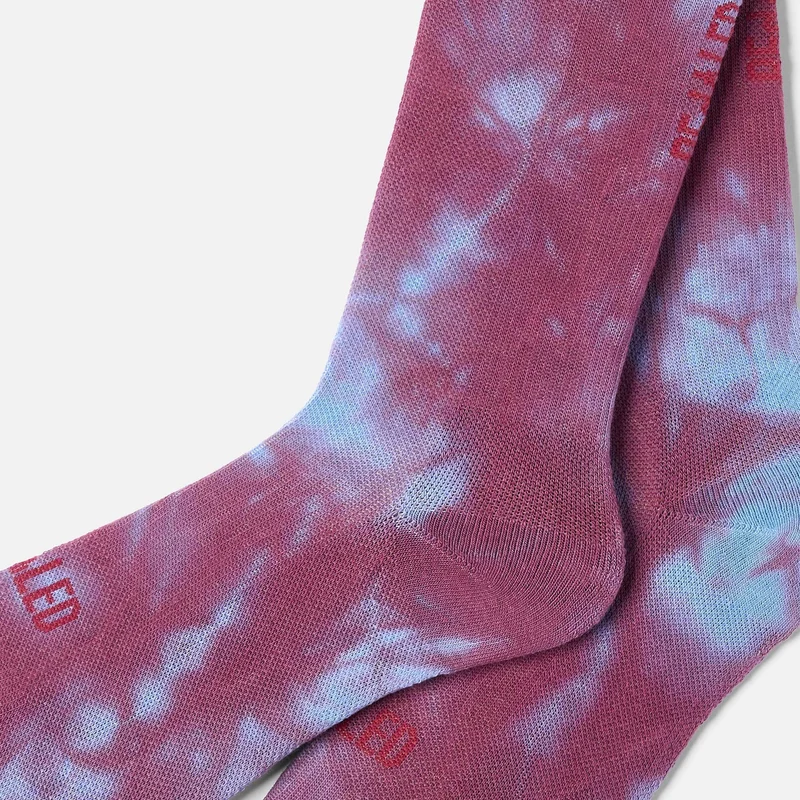 Calze Pedaled Element Tie Dye - Azzurro