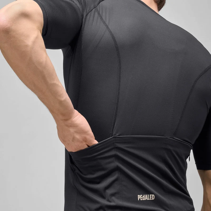 Maglia Pedaled Element Mesh - Nero