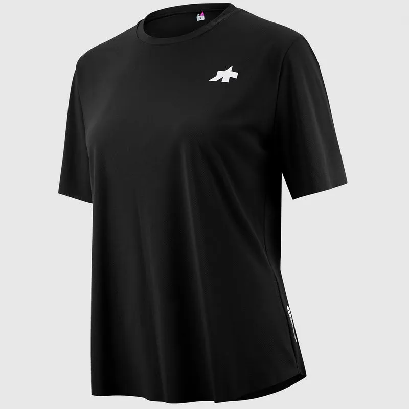T-shirt donna Assos Tactica Post Ride T5 - Nero