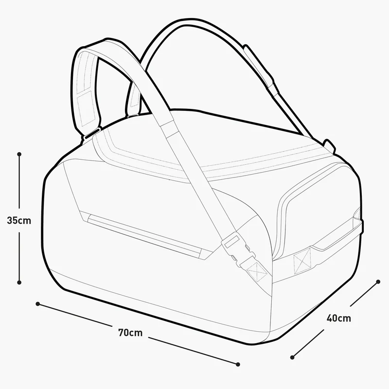 Borsa Evoc Duffle 100 - Viola
