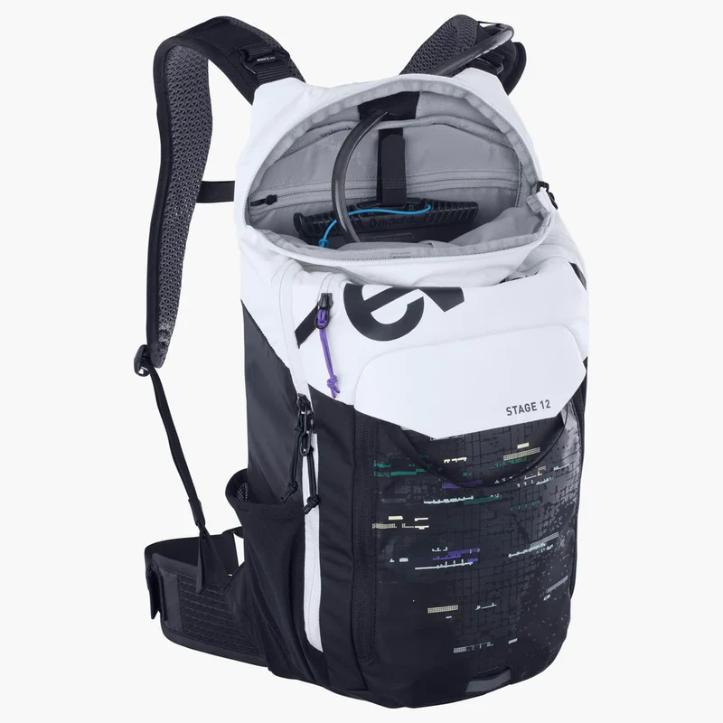 Zaino Evoc Stage 12 - Bianco nero
