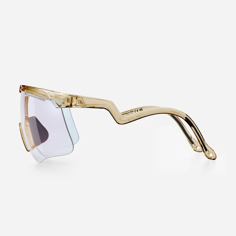 Occhiali Alba Optics Delta - Smoke Glossy Vzum F-Lens Fire