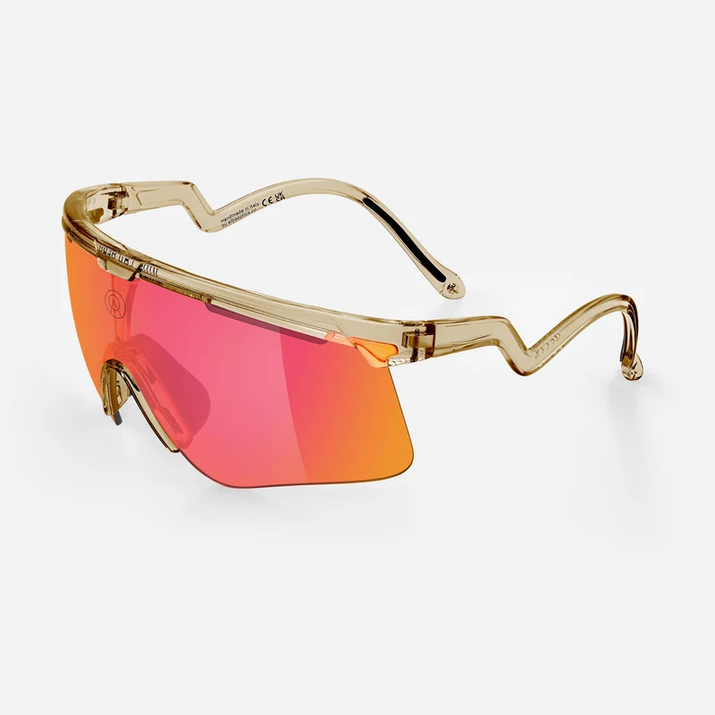 Occhiali Alba Optics Delta - Smoke Glossy Vzum F-Lens Fire