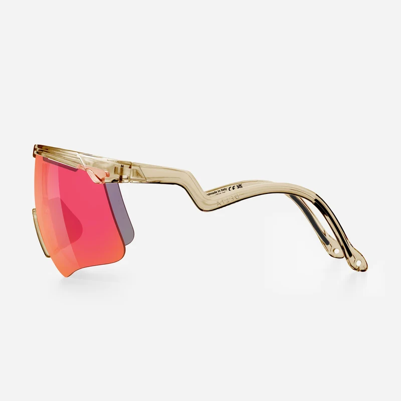 Occhiali Alba Optics Delta - Smoke Glossy Vzum F-Lens Fire