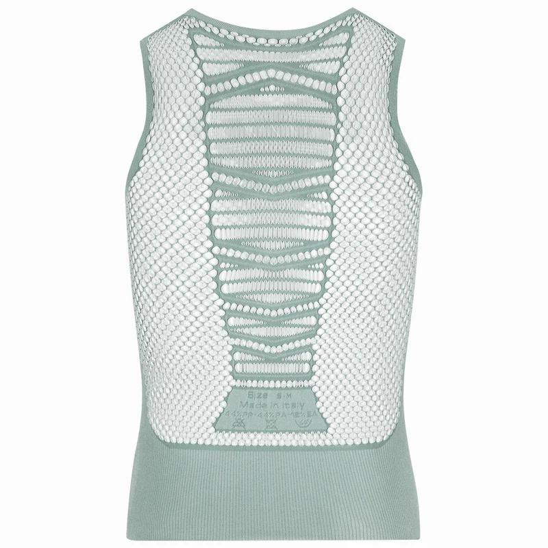 Maglia intima senza maniche Q36.5 Zero Mesh - Verde