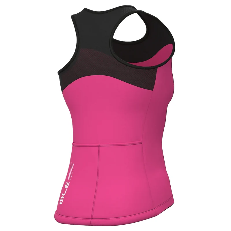 Top donna Ale Pragma Color Block - Rosa scuro