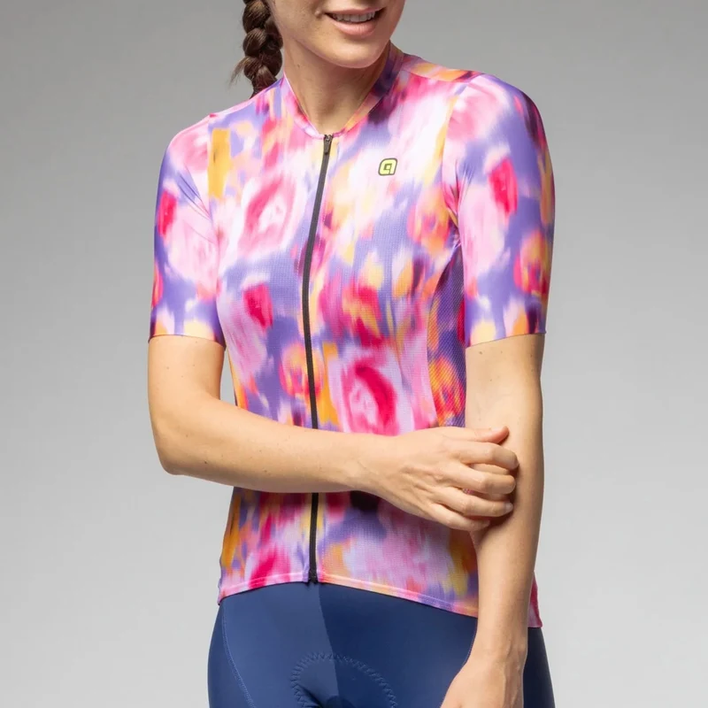 Maglia donna Ale PR-E Jardin 2.0 - Rosa