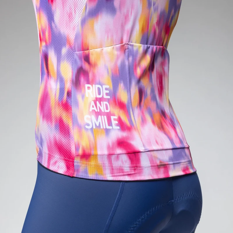 Maglia donna Ale PR-E Jardin 2.0 - Rosa