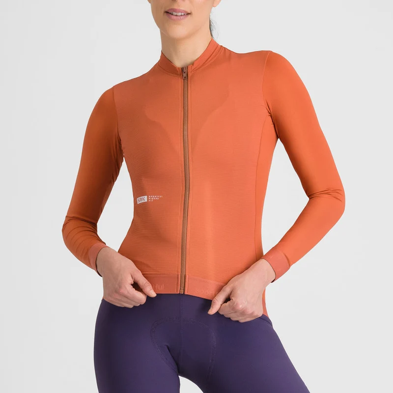 Maglia maniche lunghe donna Sportful Srk - Arancio
