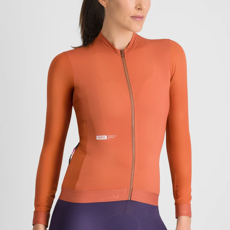 Maglia maniche lunghe donna Sportful Srk - Arancio