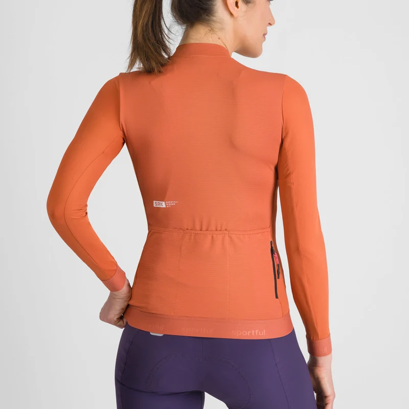 Maglia maniche lunghe donna Sportful Srk - Arancio