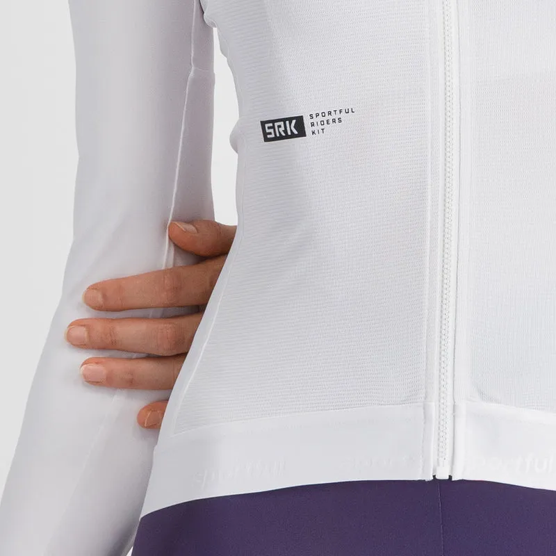 Maglia maniche lunghe donna Sportful Srk - Bianco