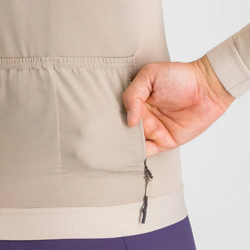 Maglia maniche lunghe Sportful Srk - Beige