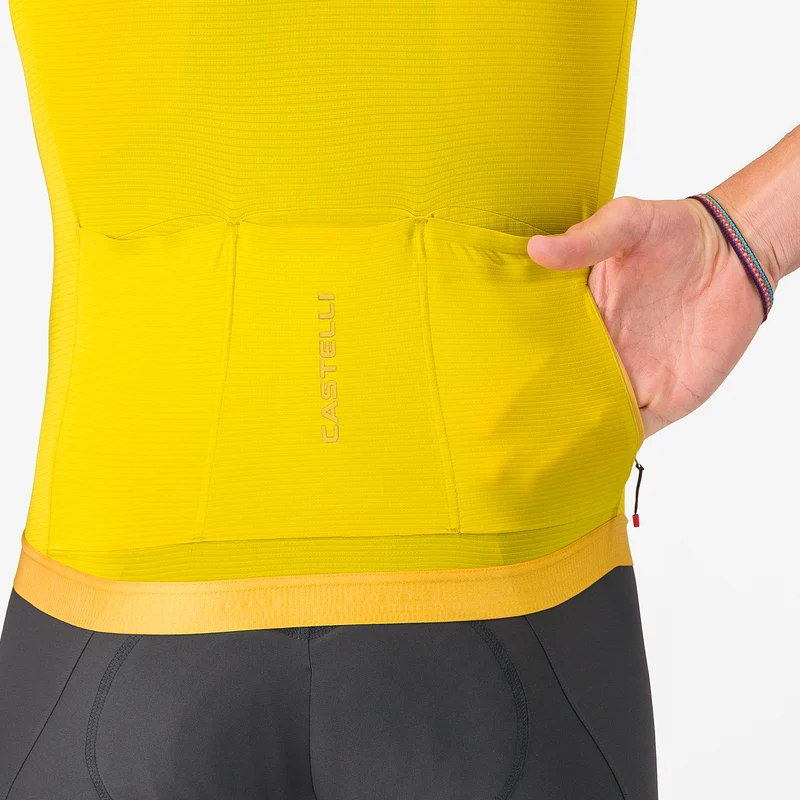 Maglia Castelli Espresso 2 - Giallo