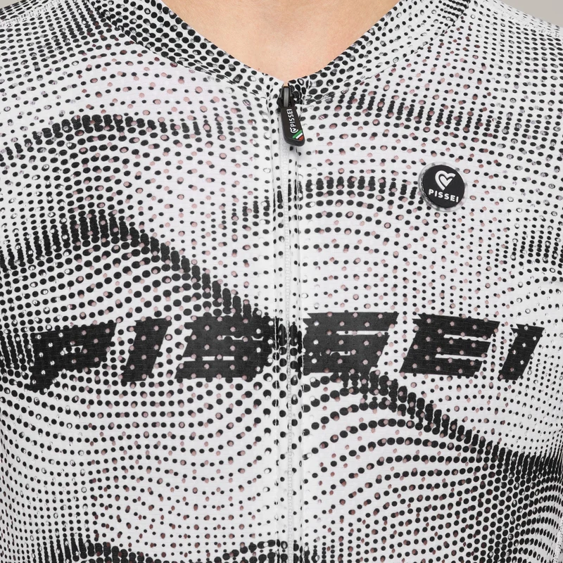 Maglia Pissei Sanremo - Bianco nero