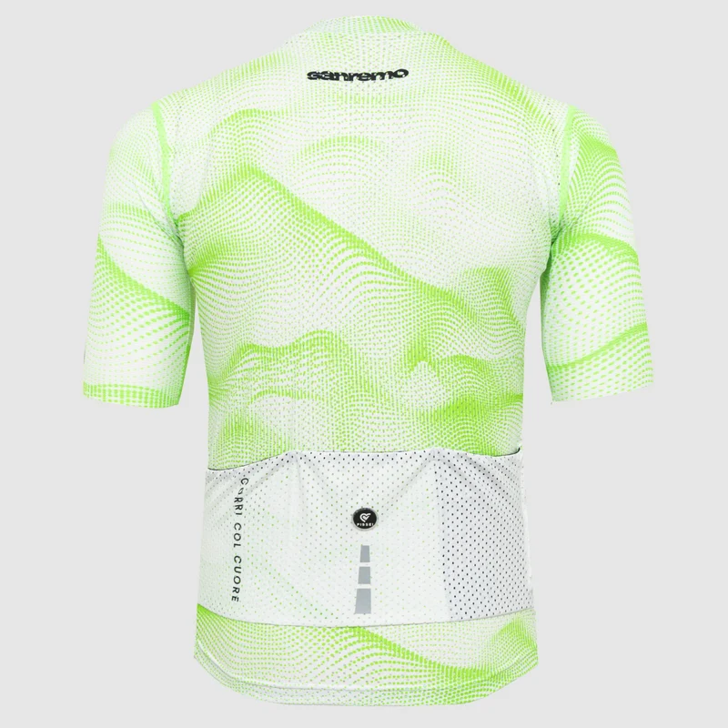 Maglia Pissei Sanremo - Bianco verde