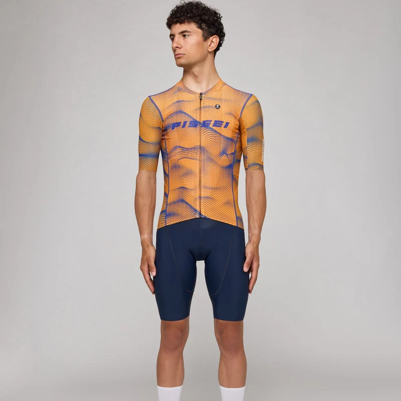 Maglia Pissei Sanremo - Arancio blu