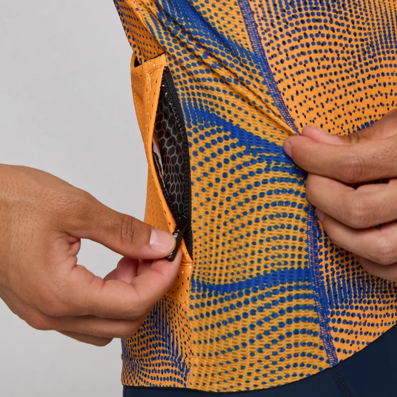 Maglia Pissei Sanremo - Arancio blu