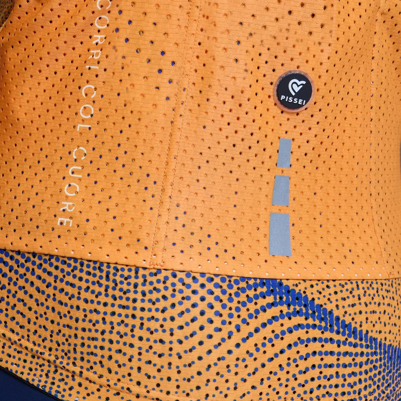 Maglia Pissei Sanremo - Arancio blu