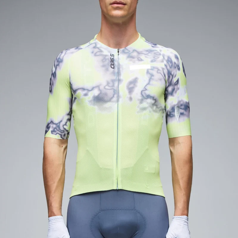 Maglia Q36.5 Gregarius Clima Weathermap - Verde