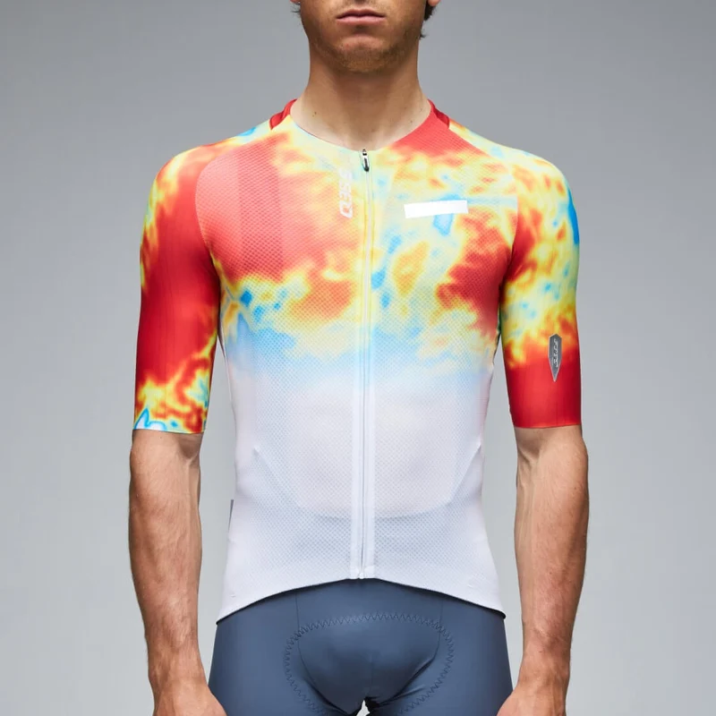 Maglia Q36.5 Gregarius Clima Weathermap - Bianco