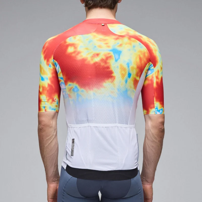 Maglia Q36.5 Gregarius Clima Weathermap - Bianco