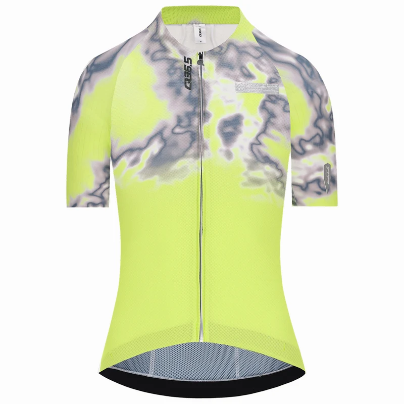 Maglia donna Q36.5 Gregarius Pro Weathermap - Verde