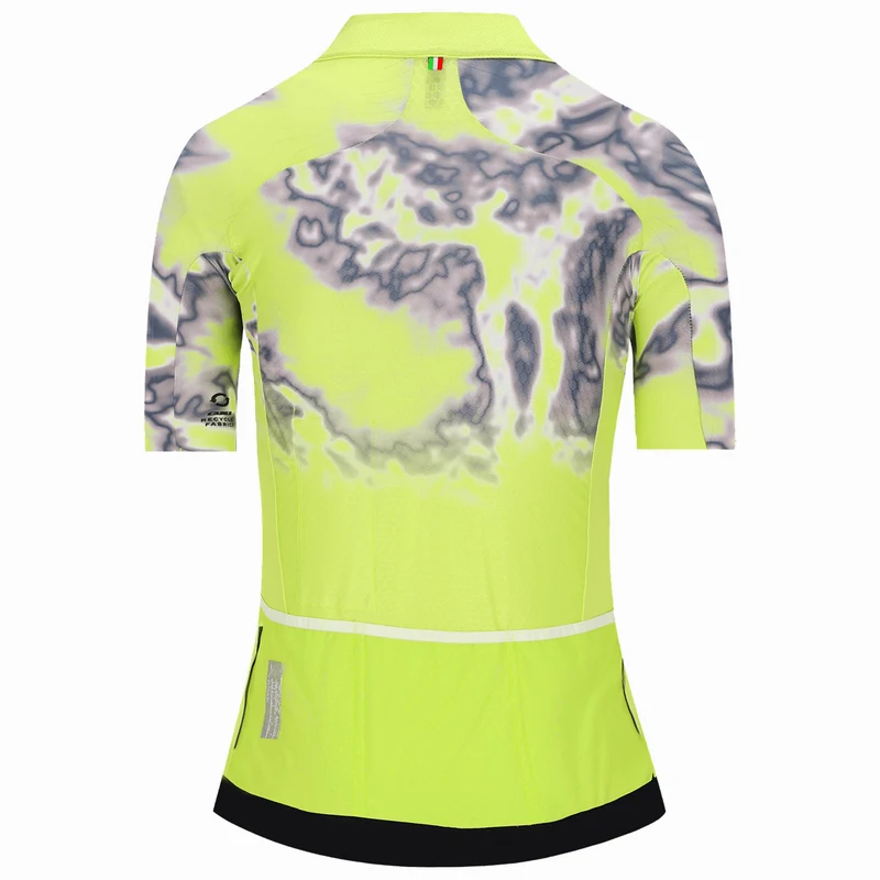 Maglia donna Q36.5 Gregarius Pro Weathermap - Verde