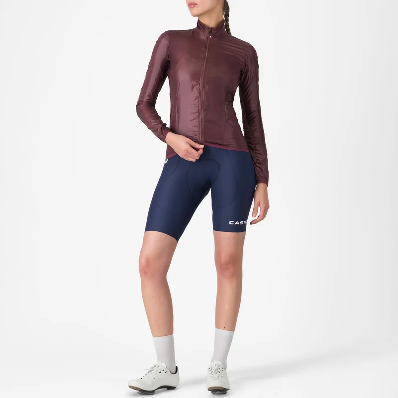 Mantellina donna Castelli Aria Shell 2 - Bordeaux