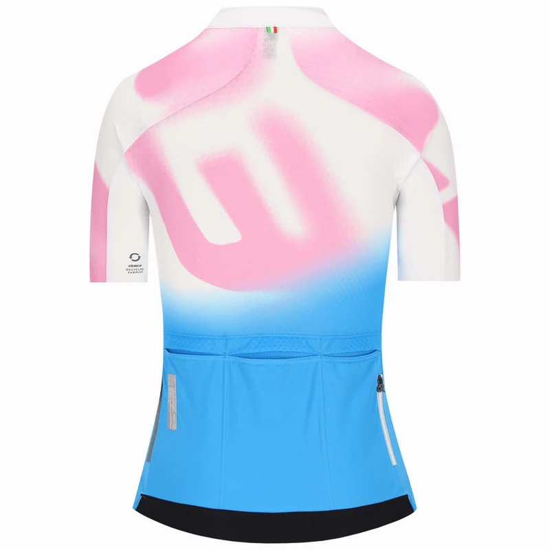 Maglia donna Q36.5 Gregarius Pro Big Logo - Azzurro
