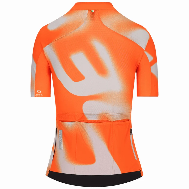 Maglia donna Q36.5 Gregarius Pro Big Logo - Arancio