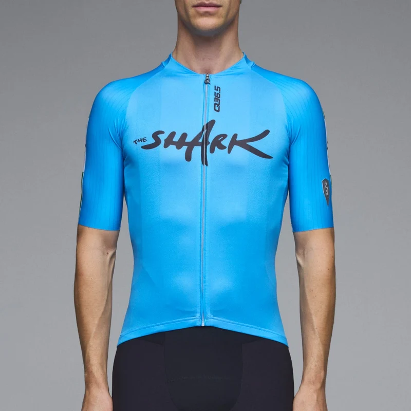 Maglia Q36.5 Gregarius Pro Nibali Racing - Azzurro